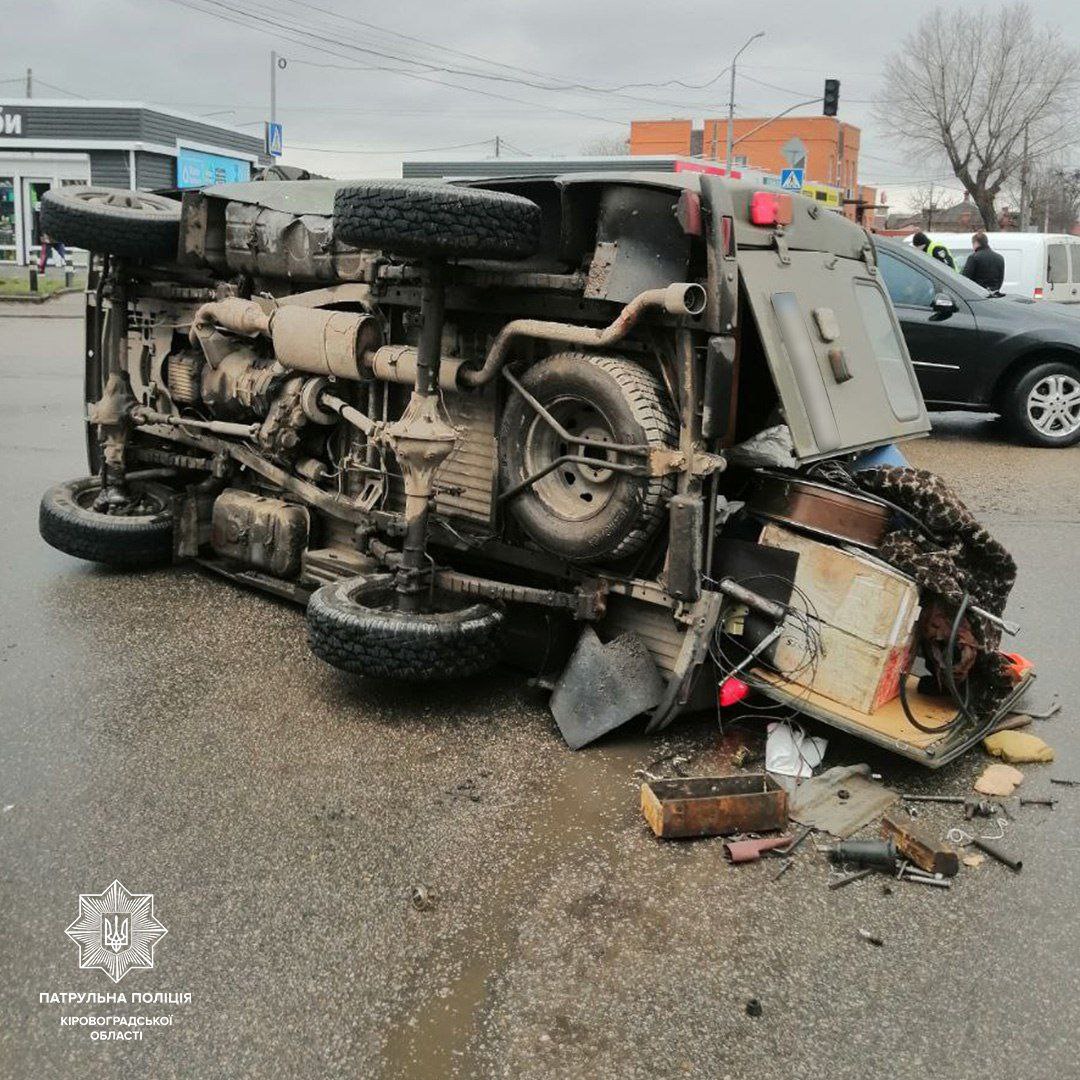 На одному з перехресть Кропивницького сталася ДТП