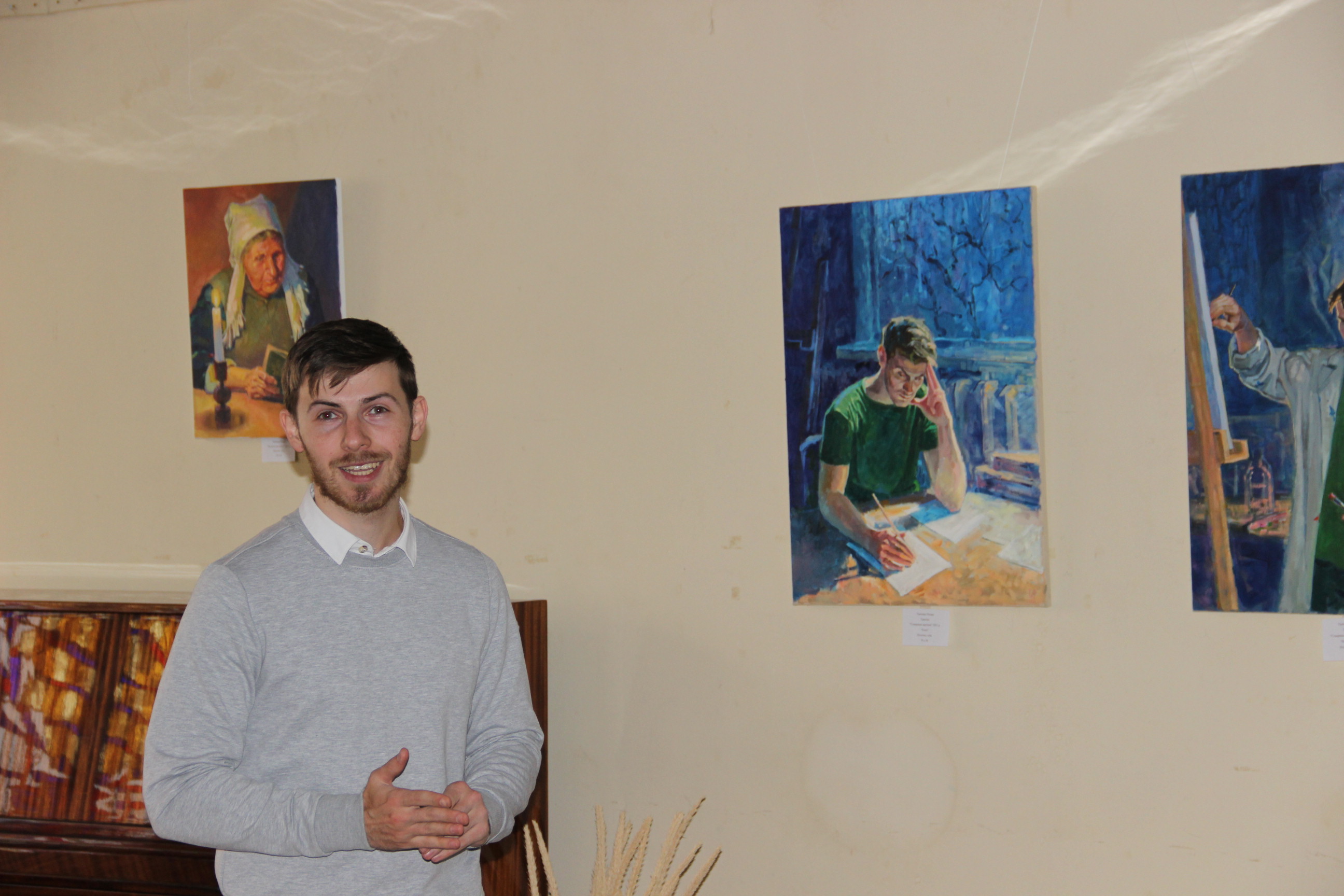 У Кропивницькому відкрили виставку молодого художника