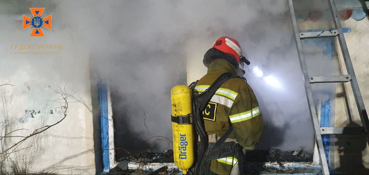 У приватному будинку на Кiровоградщинi сталася пожежа