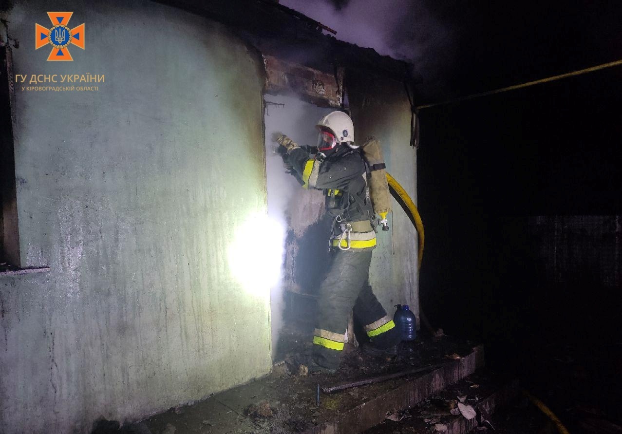 Вогнеборці загасили чотири пожежі на Кіровоградщині