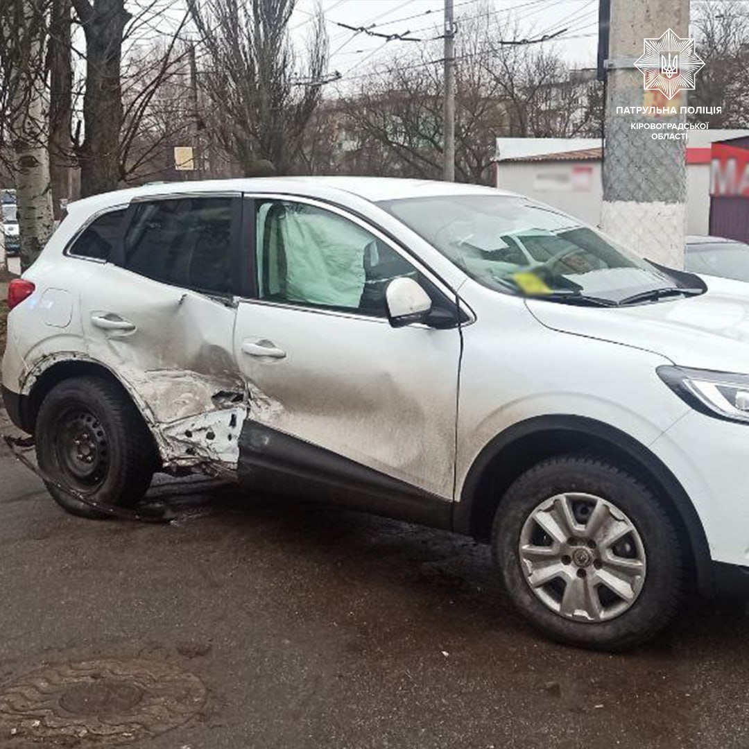 У Кропивницькому водії не поділили перехрестя