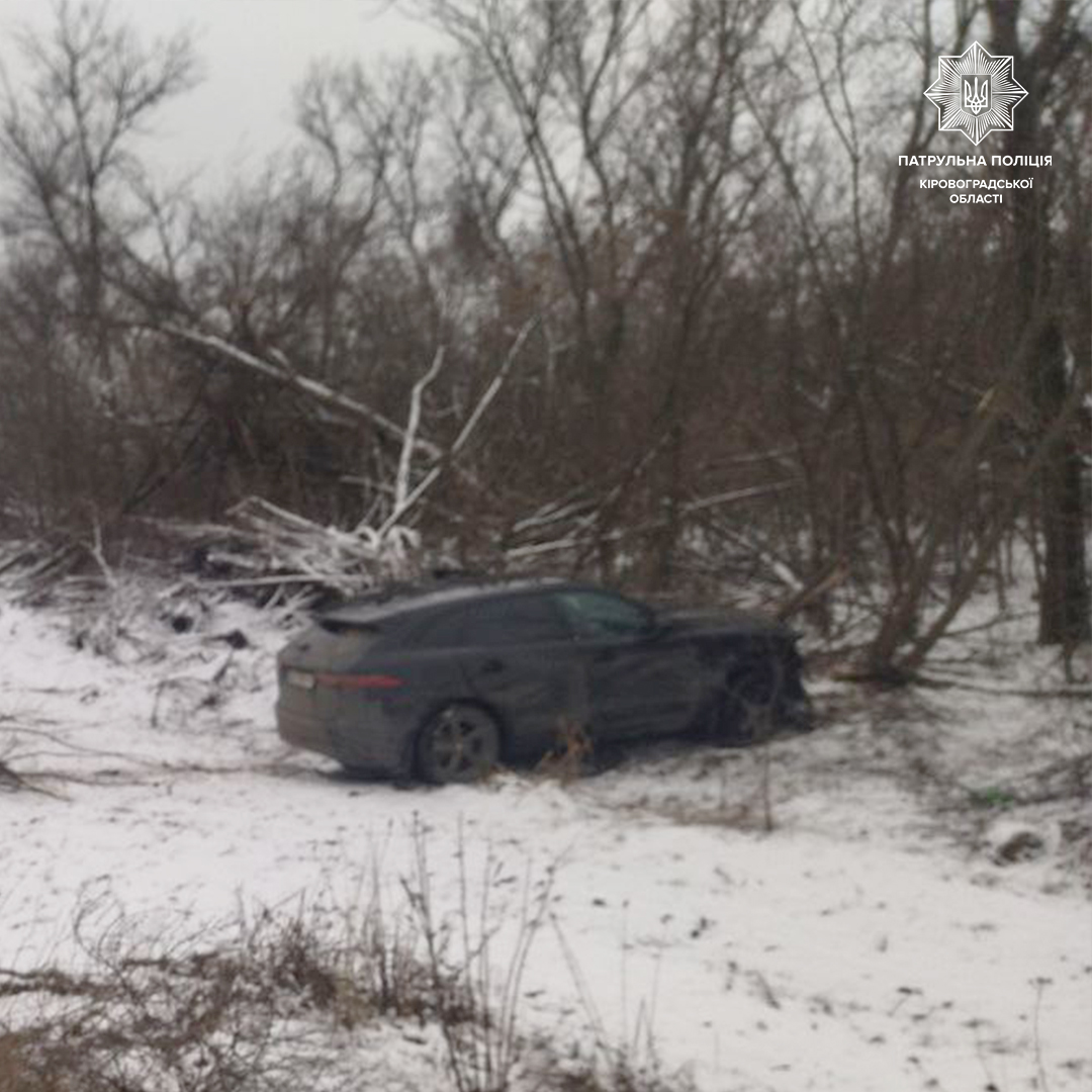 ДТП у передмiстi Кропивницького: автiвку довелося шукати в лiсосмузi