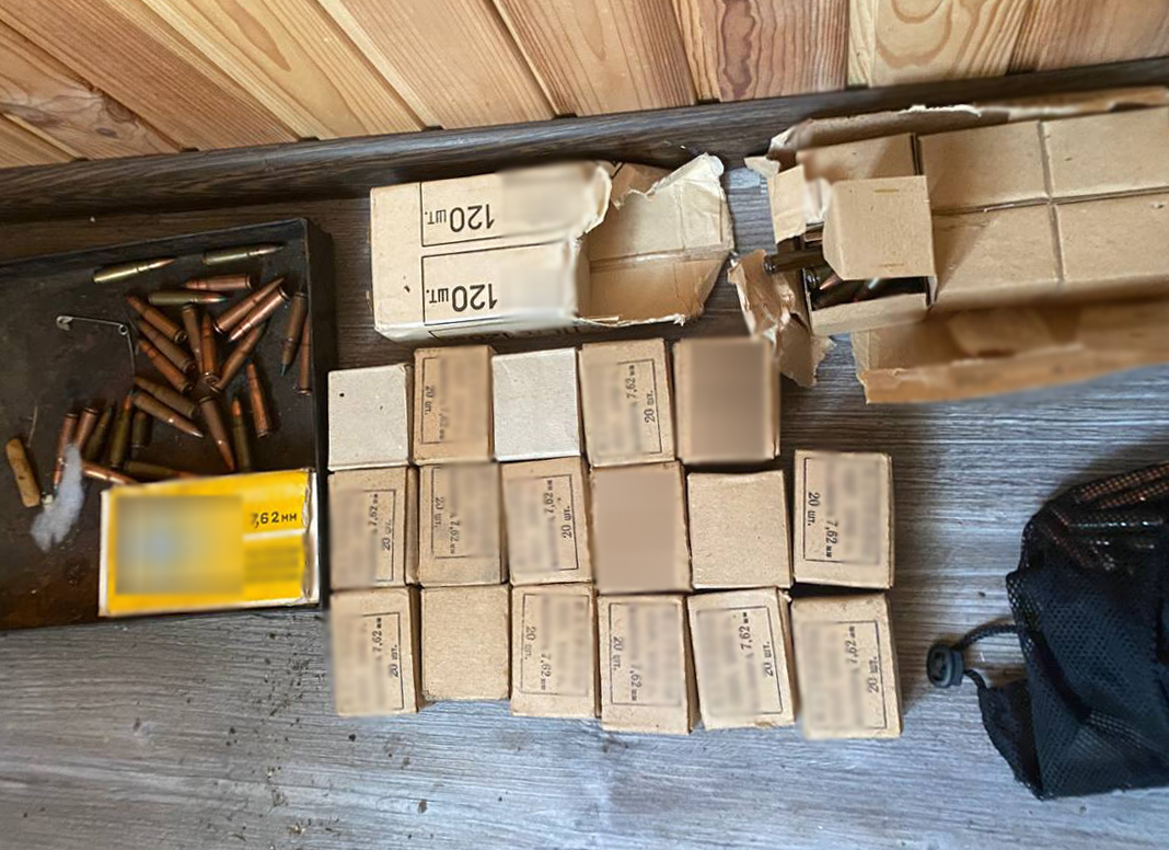 У Кропивничанина знайшли арсенал боєприпасів та вибухівку