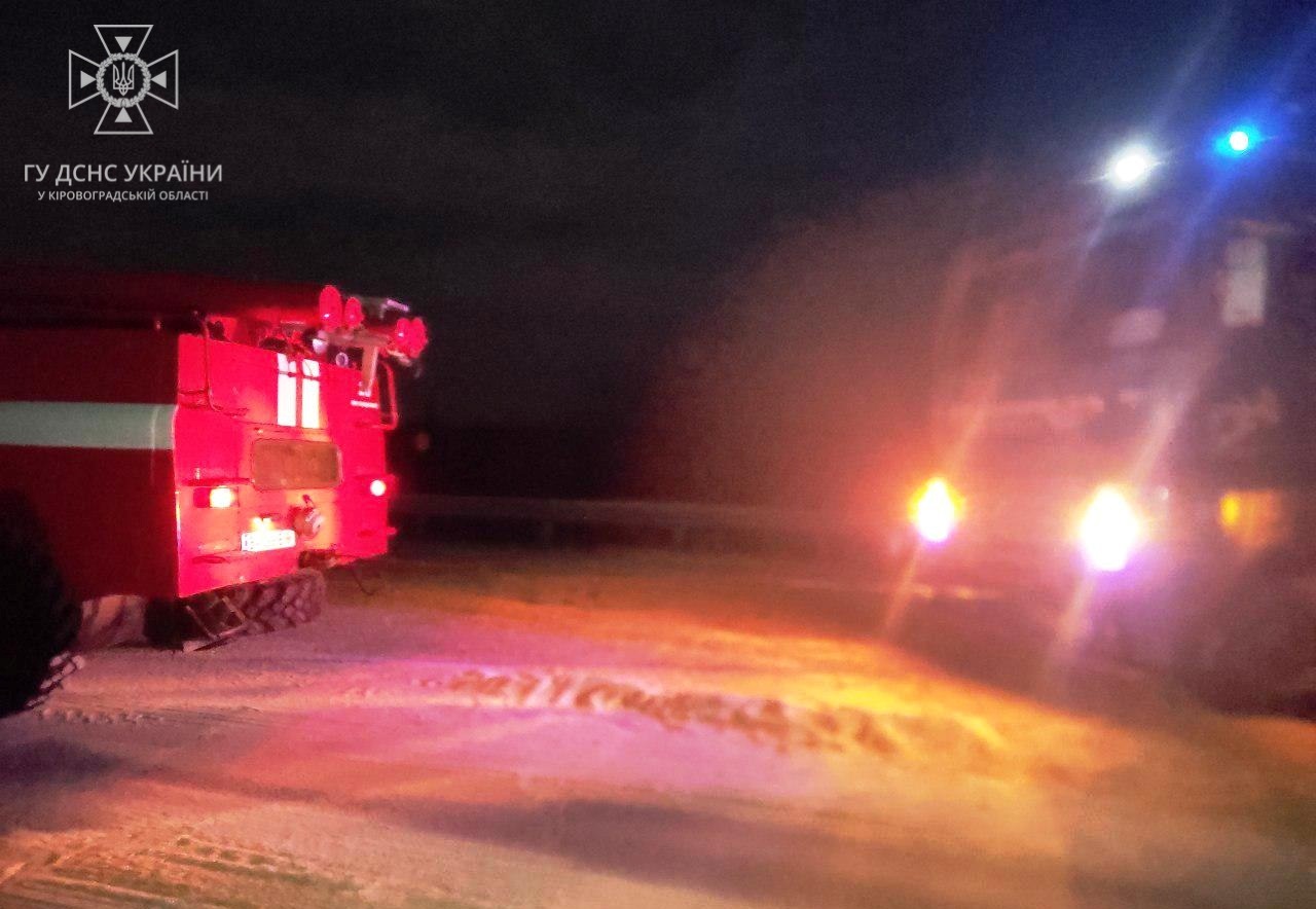ДТП на Кiровоградщинi: знадобилася допомога рятувальникiв