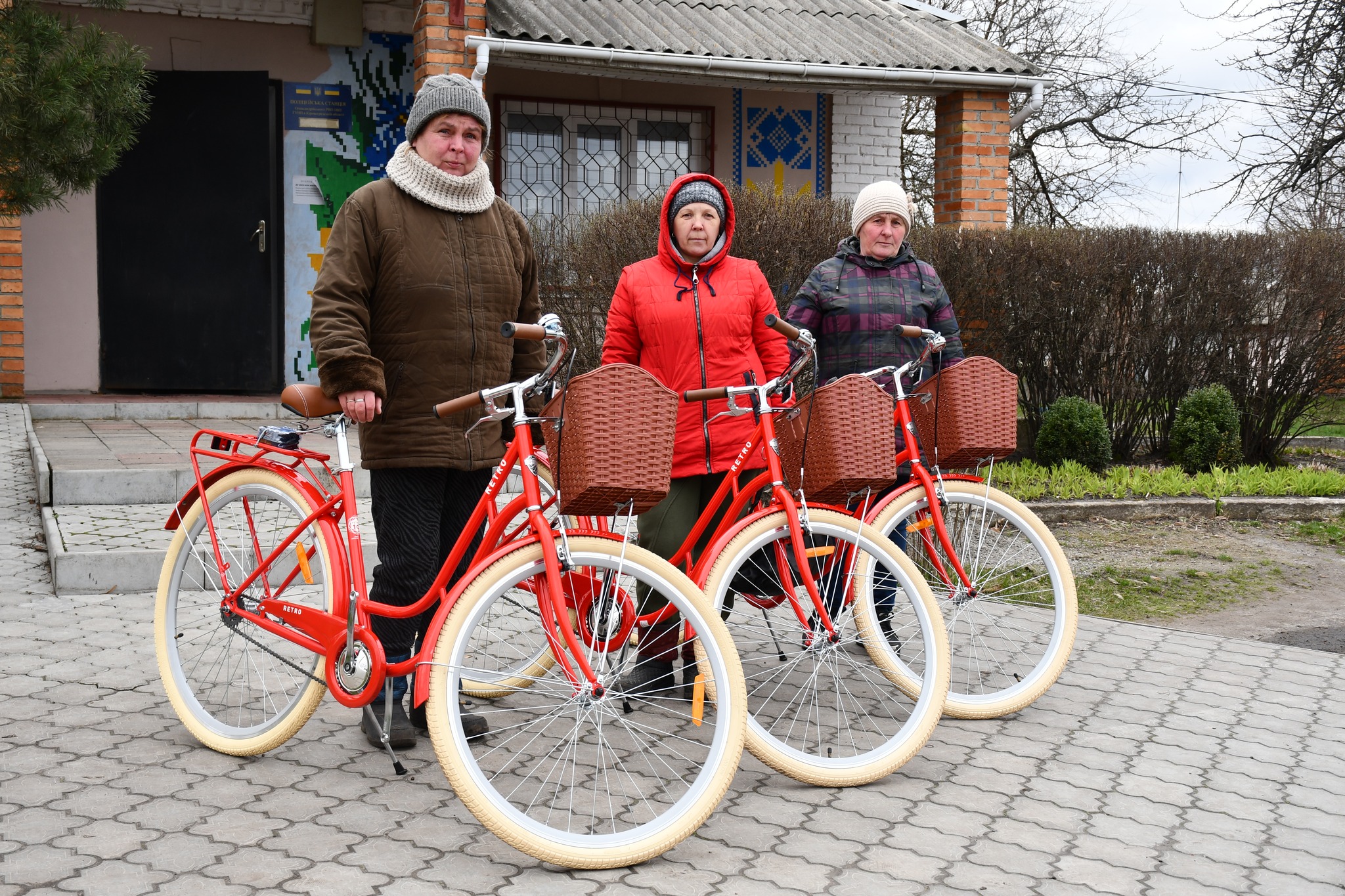 У громадi на Кiровоградщинi соцпрацiвникам закупили велосипеди (ФОТО)