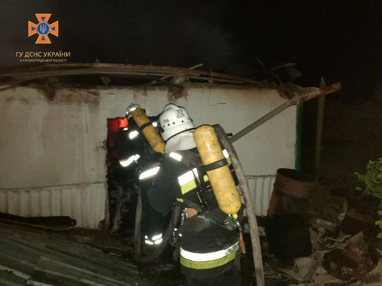 Рятувальникам Кіровоградщини довелося сім разів виїжджати на пожежі