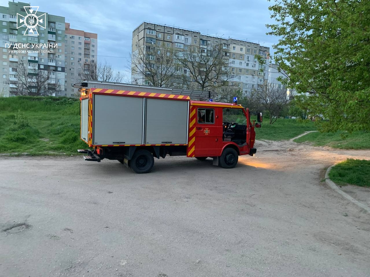 Рятувальникам Кіровоградщини довелося п’ять разів виїжджати на пожежі