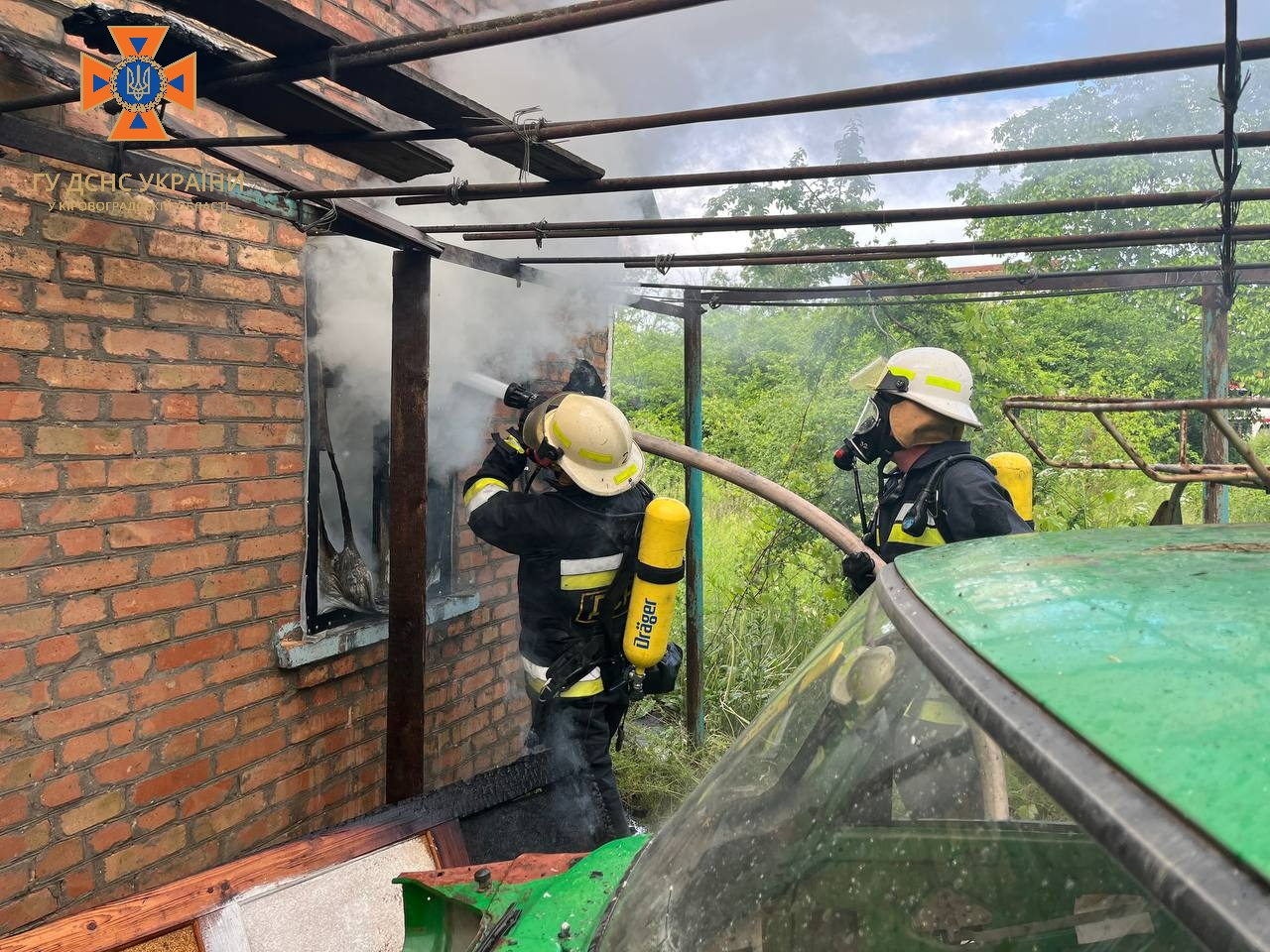 Тiло чоловiка знайшли під час гасіння пожежі в Кропивницькому районi
