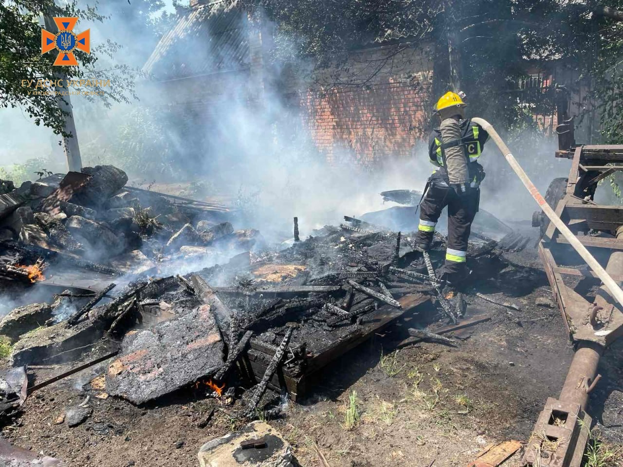 Сiм разiв жителi Кiровоградщини викликали пожежникiв
