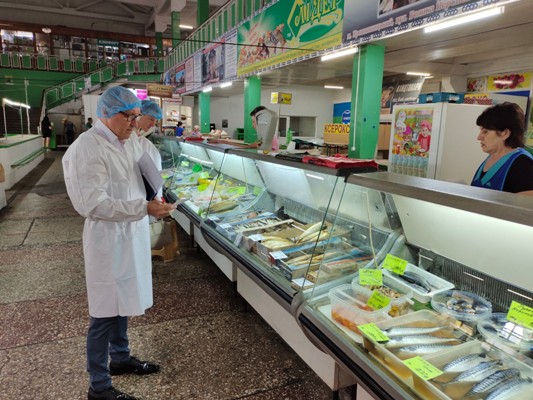 Держпродспоживслужба Кіровоградщини перевіряє продавців риби та м’яса