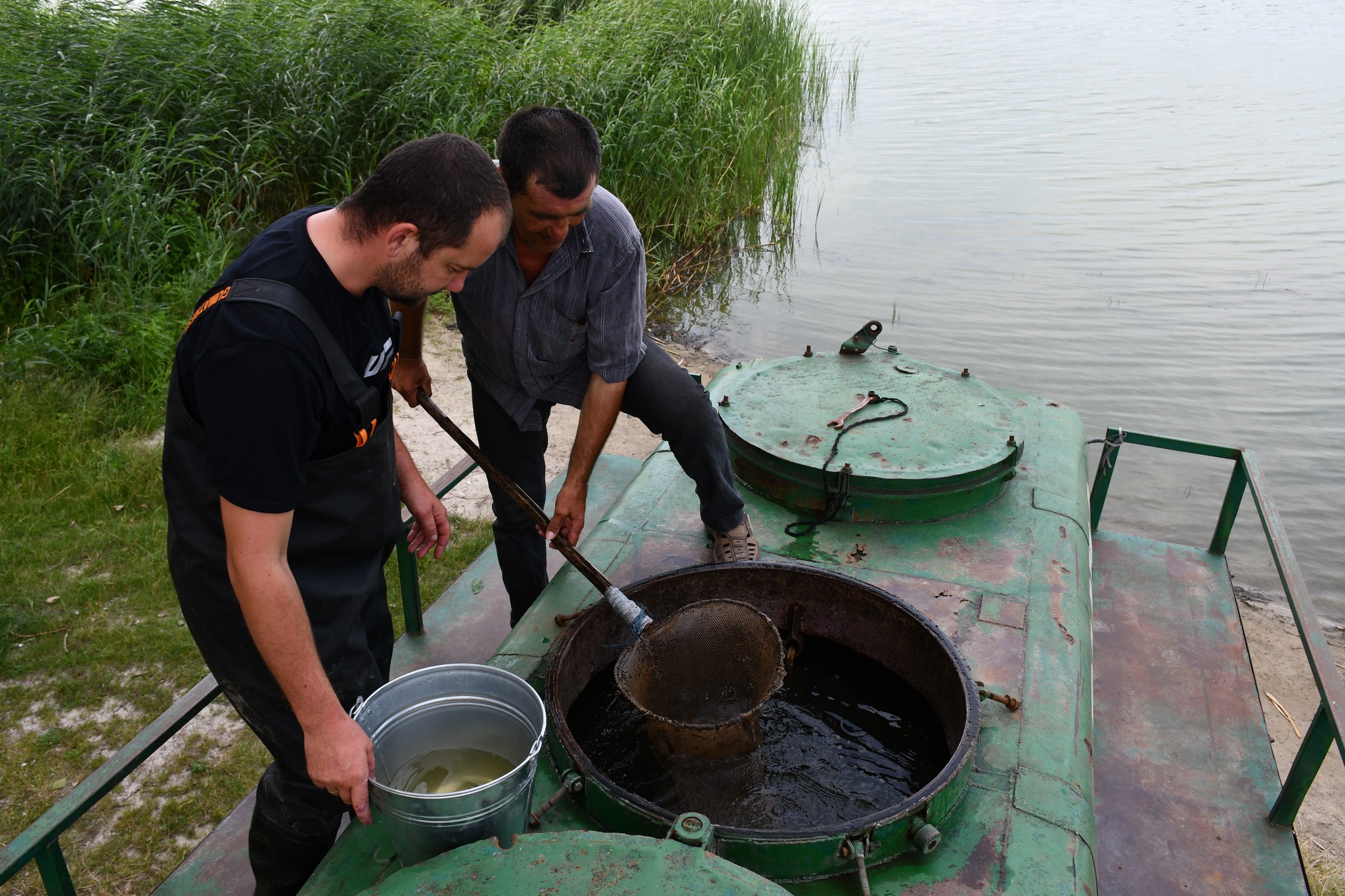 В громадi на Кiровоградщинi зарибнили водосховище (ФОТО)