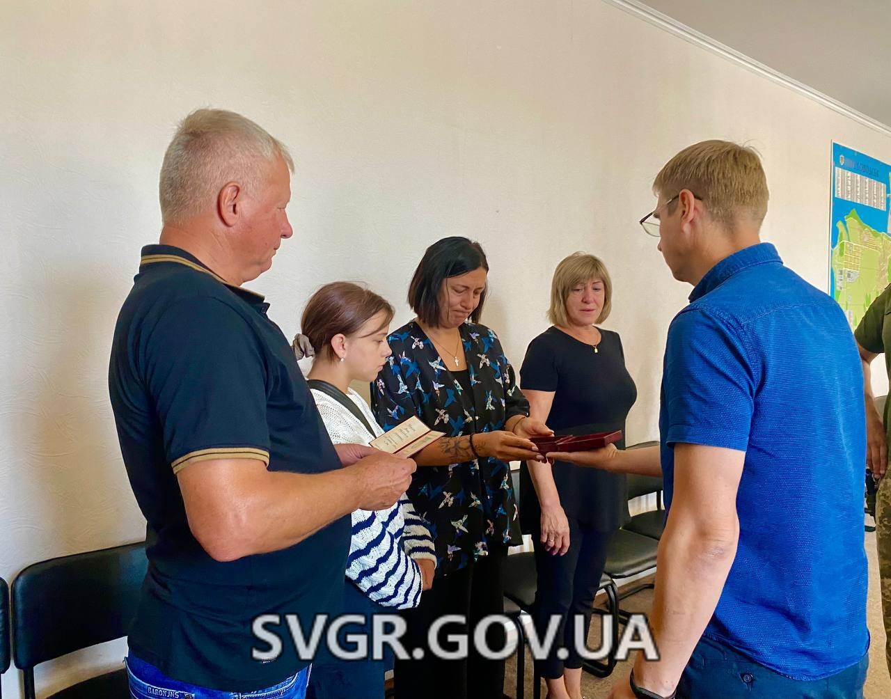 Родині загиблого захисника з Кіровоградщини вручили орден “За мужність”