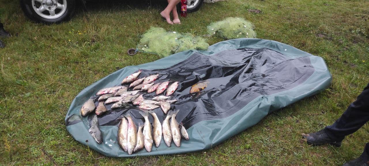 На Кіровоградщині браконьєр попався разом з уловом