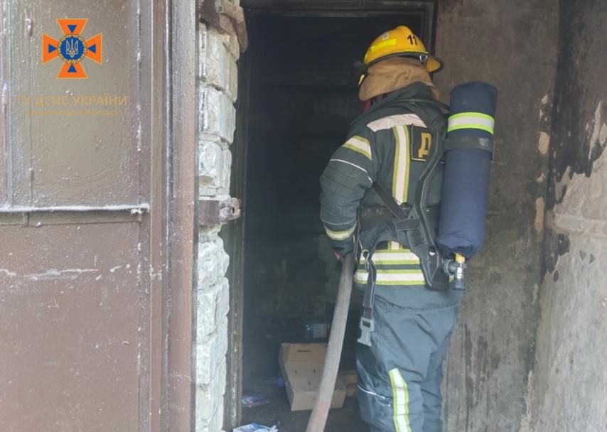 У смiттєпроводi на Кiровоградщини сталася пожежа