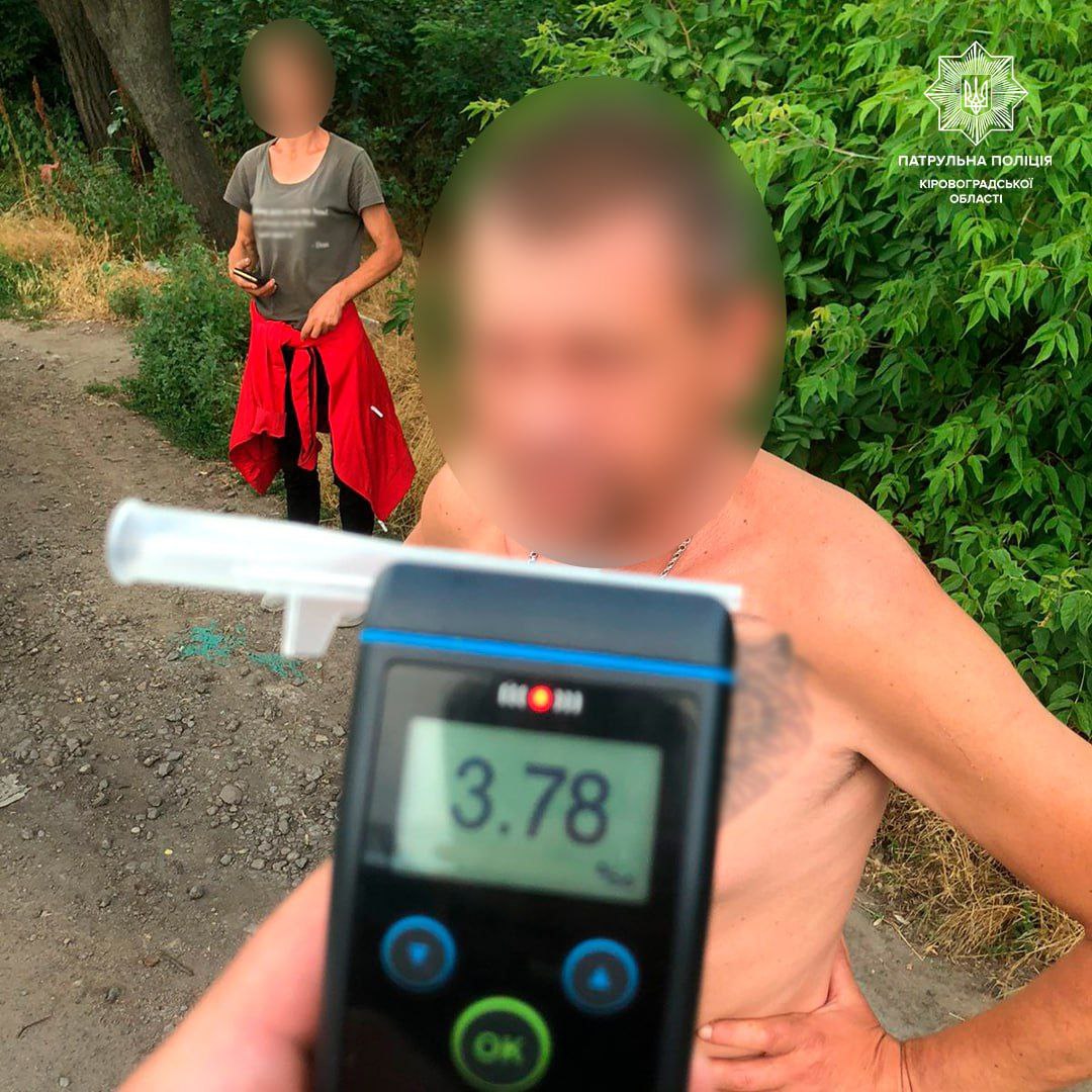 П’яного водiя затримали патрульнi Кропивницького