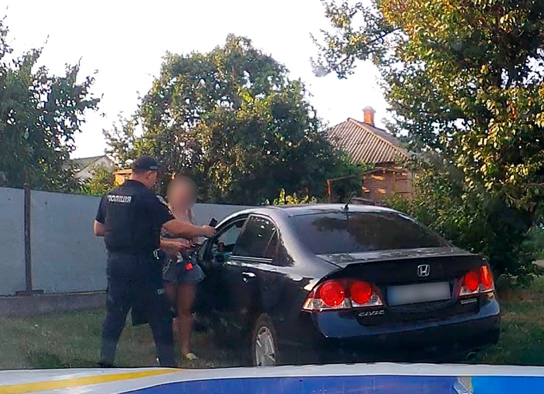 У Кропивницькому зловили водійку напідпитку