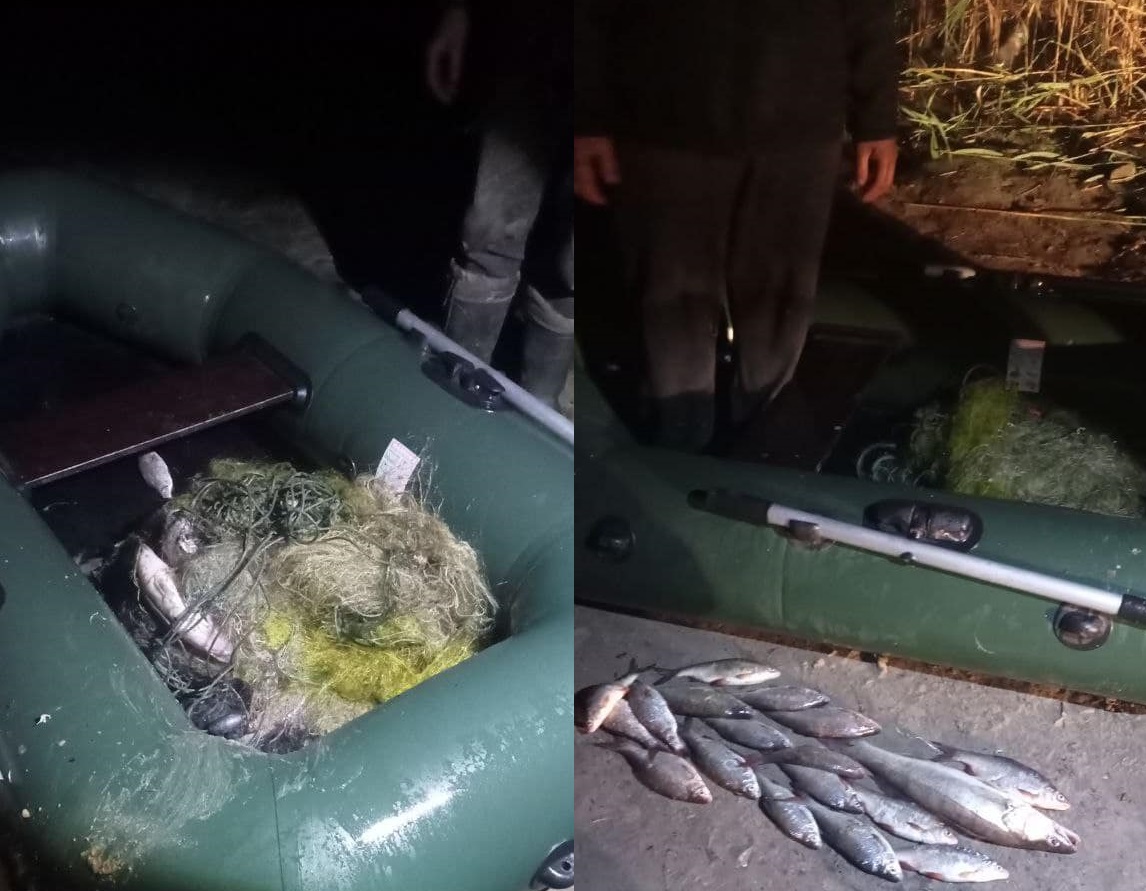 Жителя Кіровоградщини спіймали на незаконній риболовлі