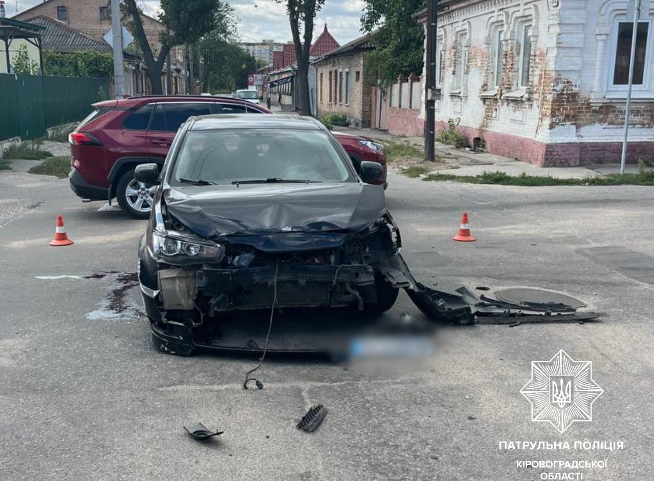 У Кропивницькому водії не поділили перехрестя