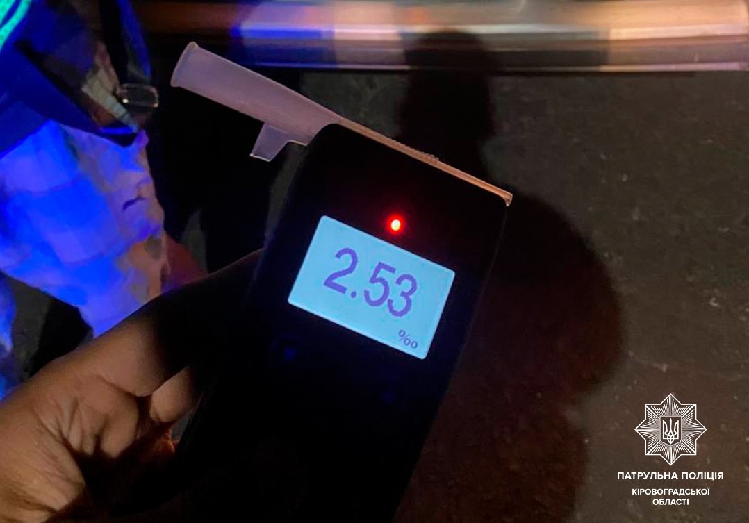 П’яний водiй розсiкав вечірнім Кропивницьким