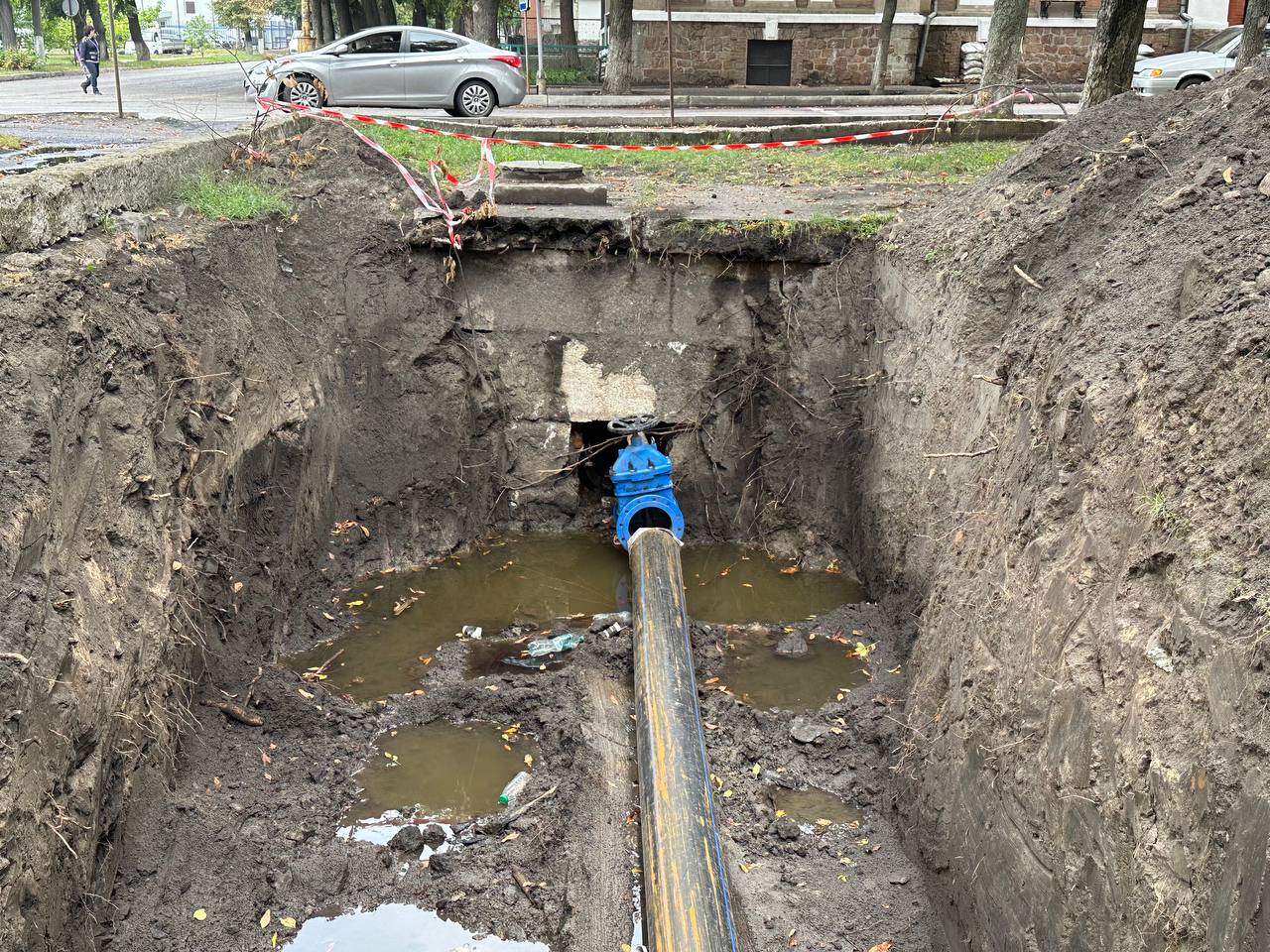 В Олександрії замінять понад 500 метрів водогону