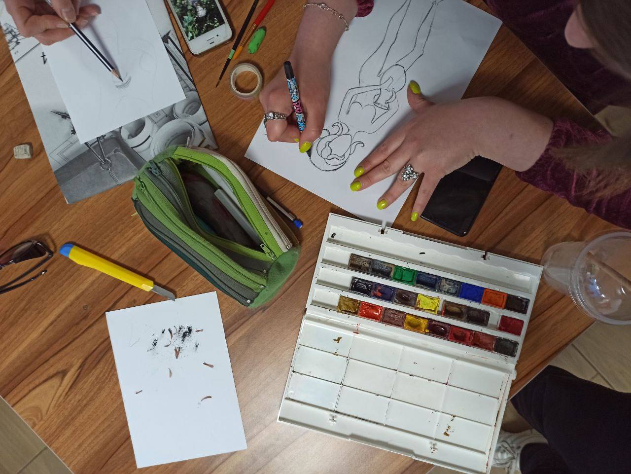 Дорослих кропивничан вчитимуть малювати