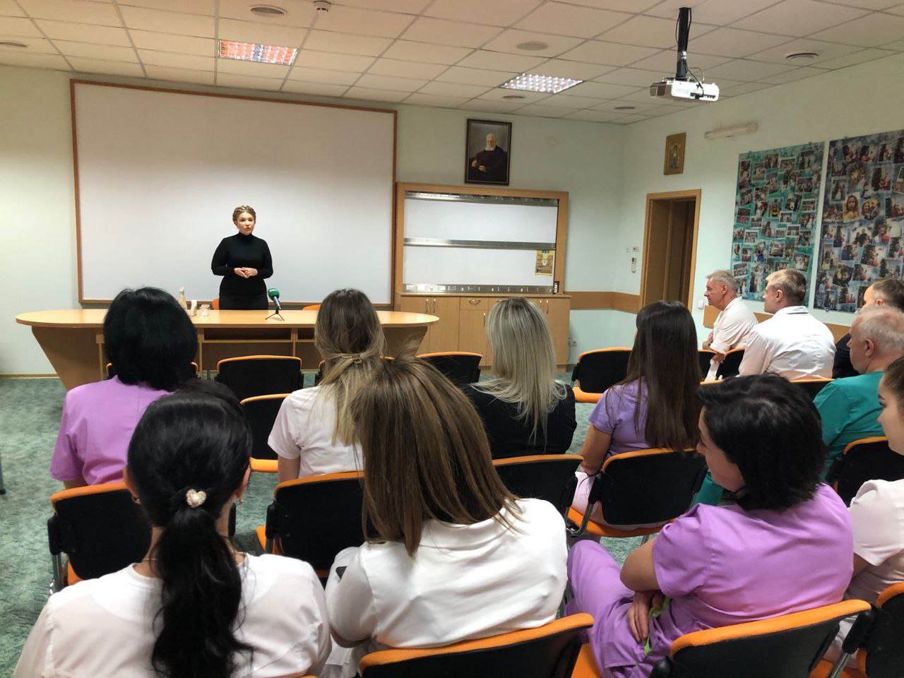 Юлія Тимошенко відвідала кропивницький медзаклад