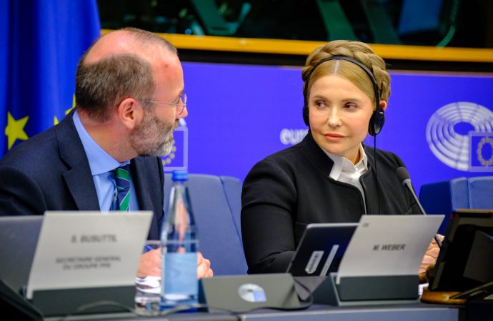 Юлія Тимошенко виступила на засіданні Європейської народної партії