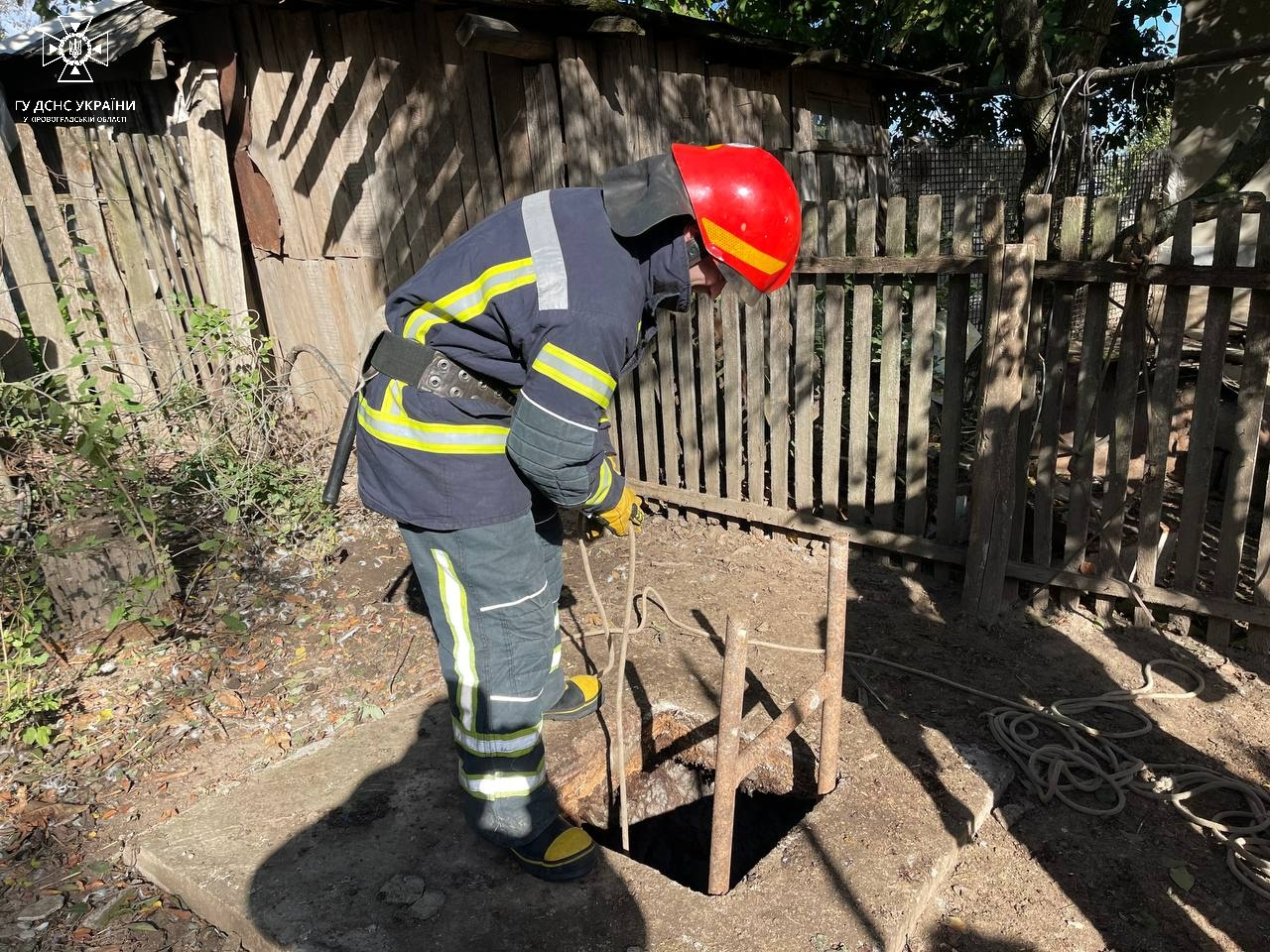 На Кiровоградщинi рятували велику домашню тварину