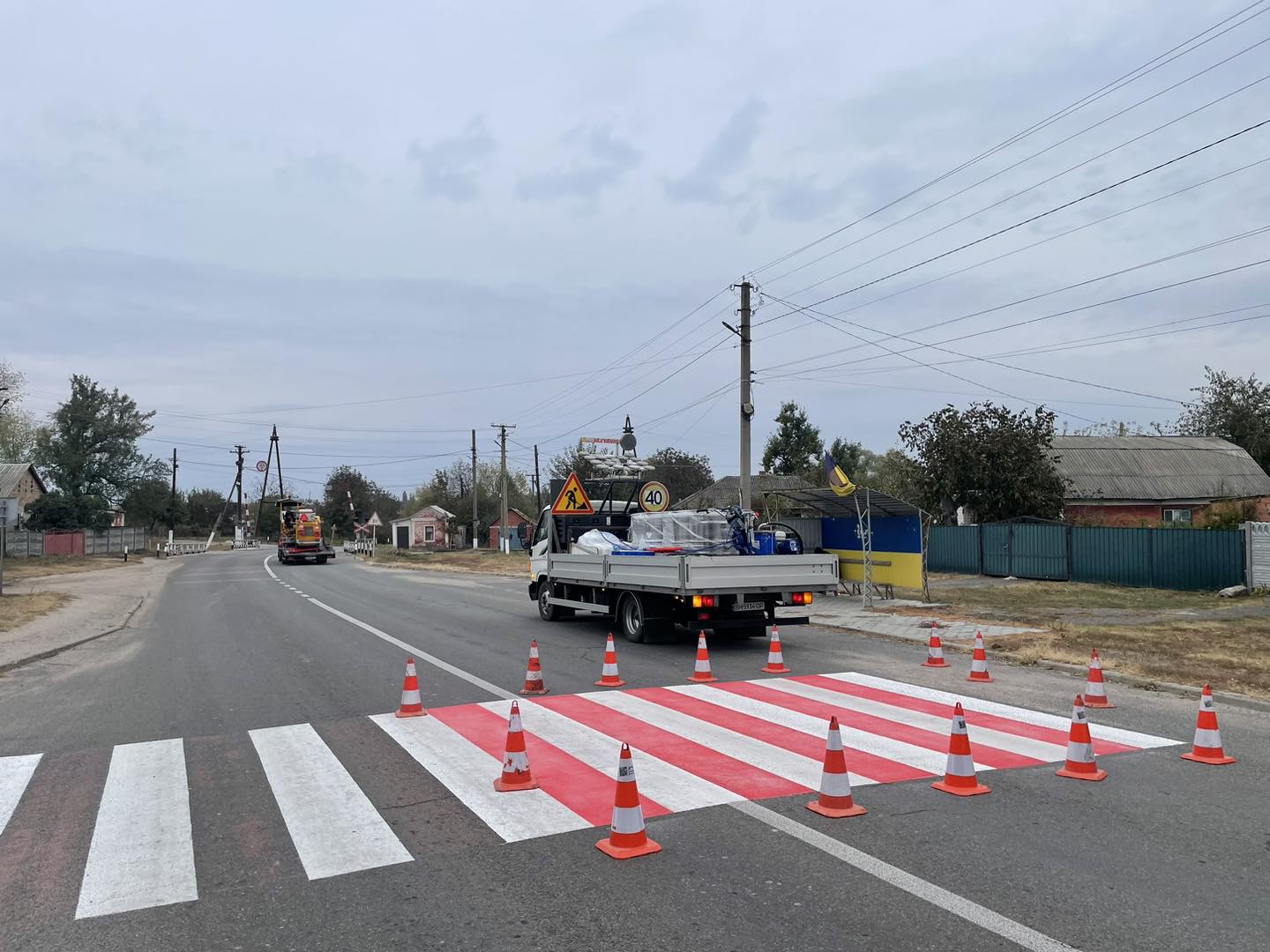 Ремонтнi роботи на автошляху: водiїв Кiровоградщини закликають бути обережними