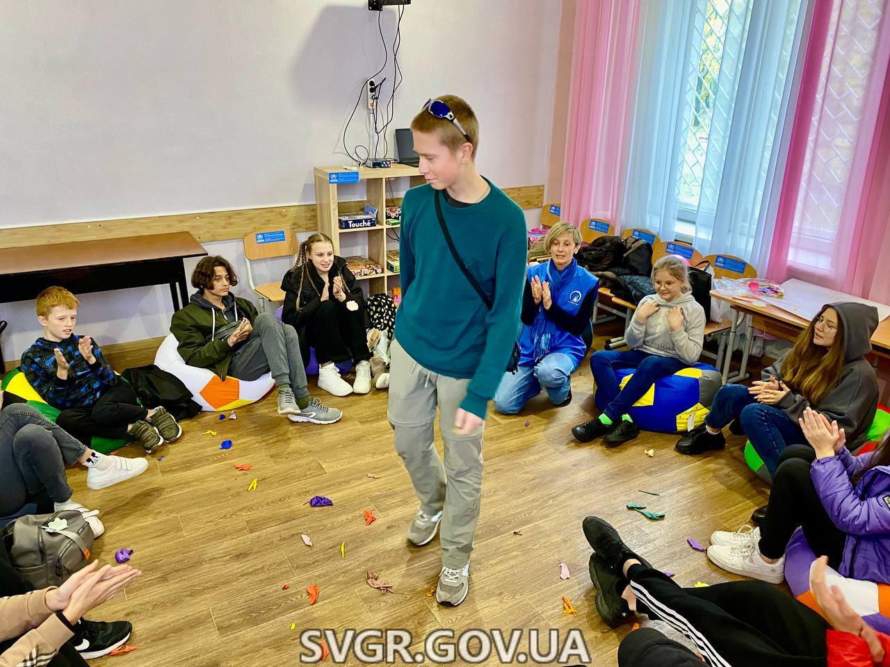 У мiстi на Кiровоградщинi вiдкрили простiр для дiтей різного віку