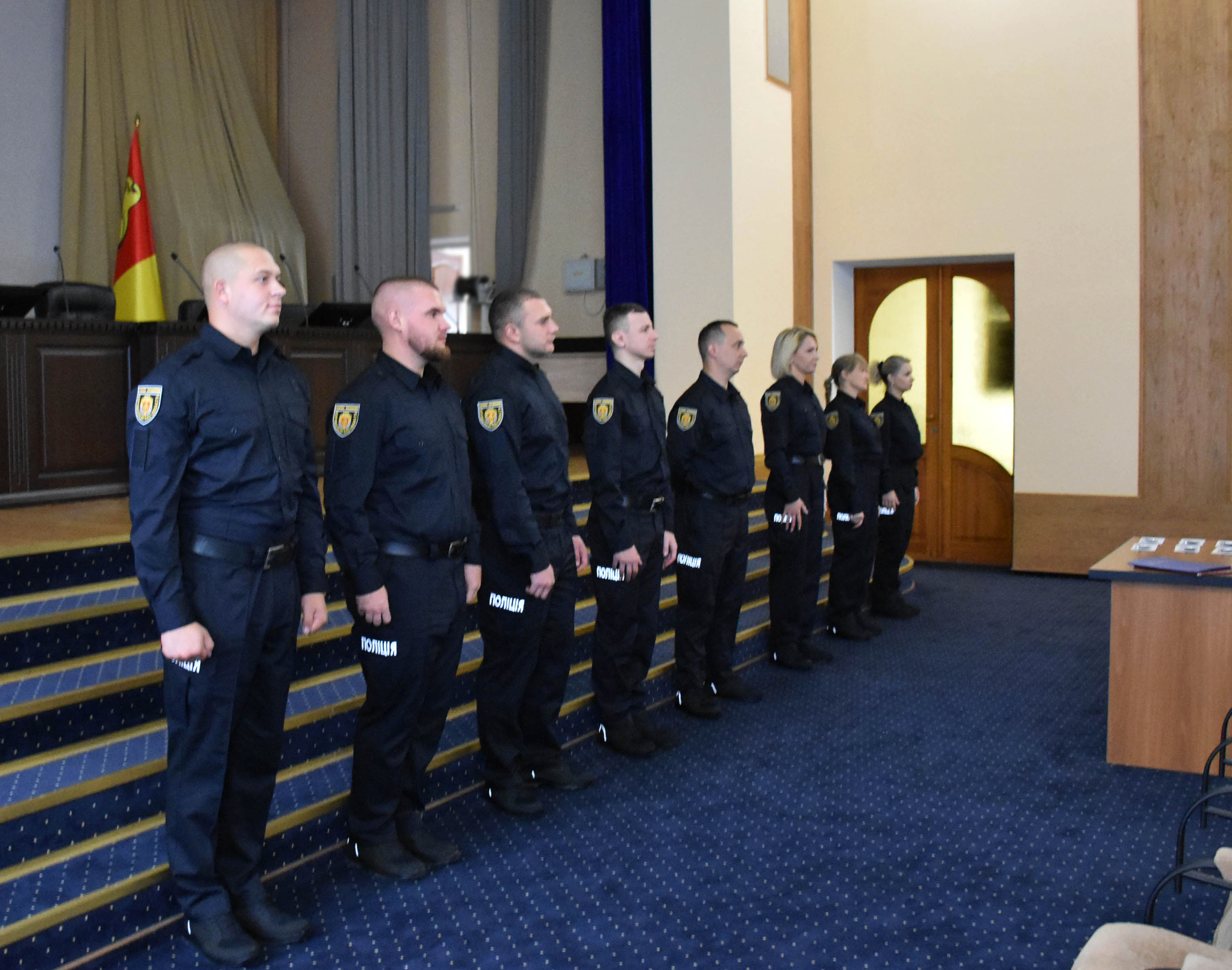 Восьмеро поліцейських поповнять підрозділи поліції Кіровоградщини