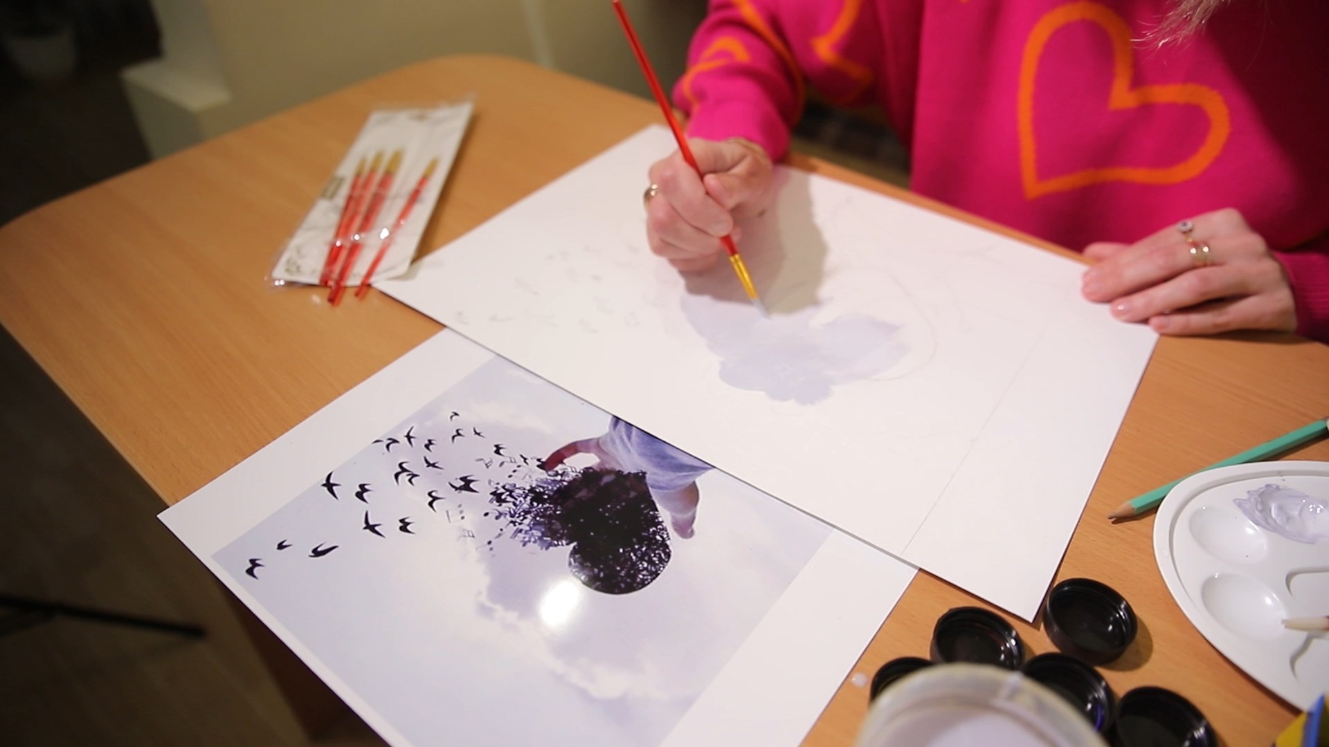 Для дружин полеглих вiйськових органiзували майстерклас (ФОТО)