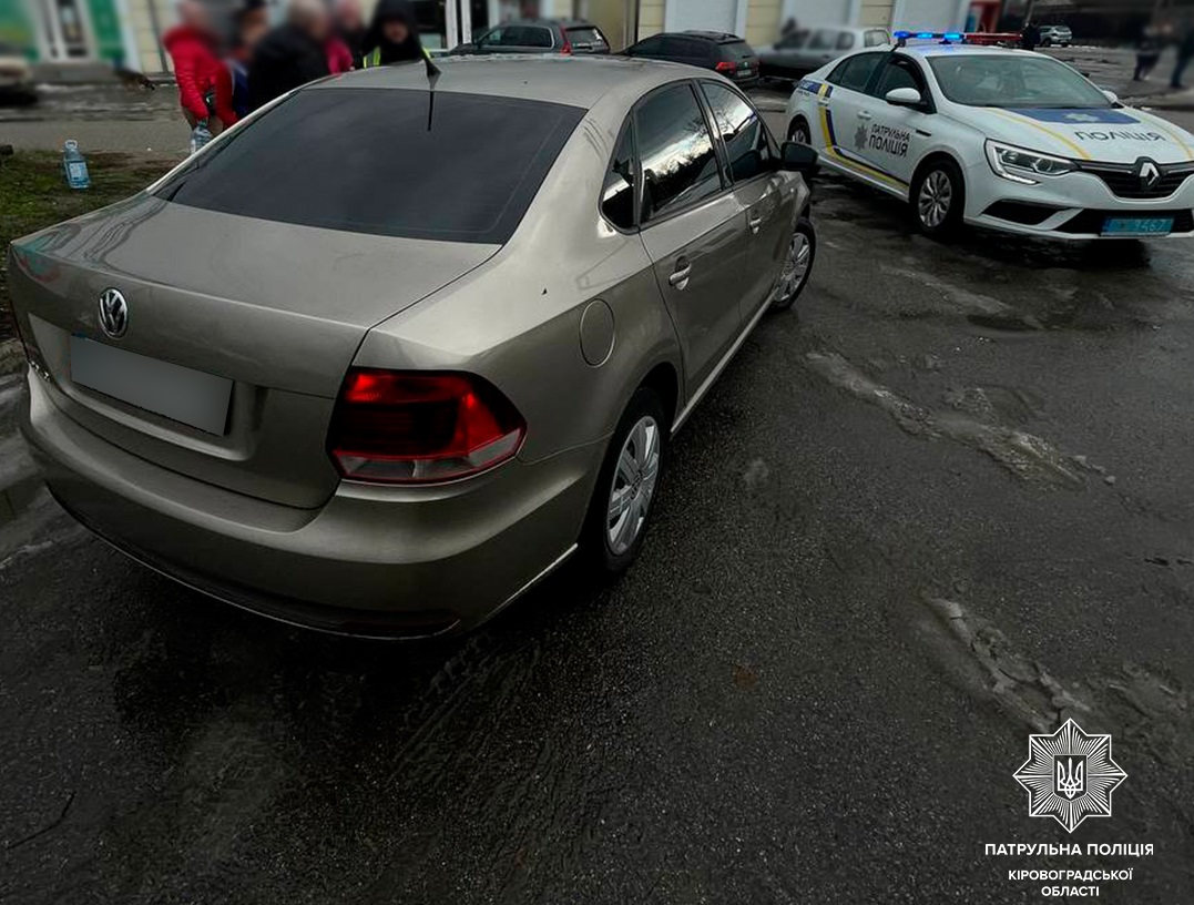 У Кропивницькому п’яний водій без посвідчення спричинив ДТП