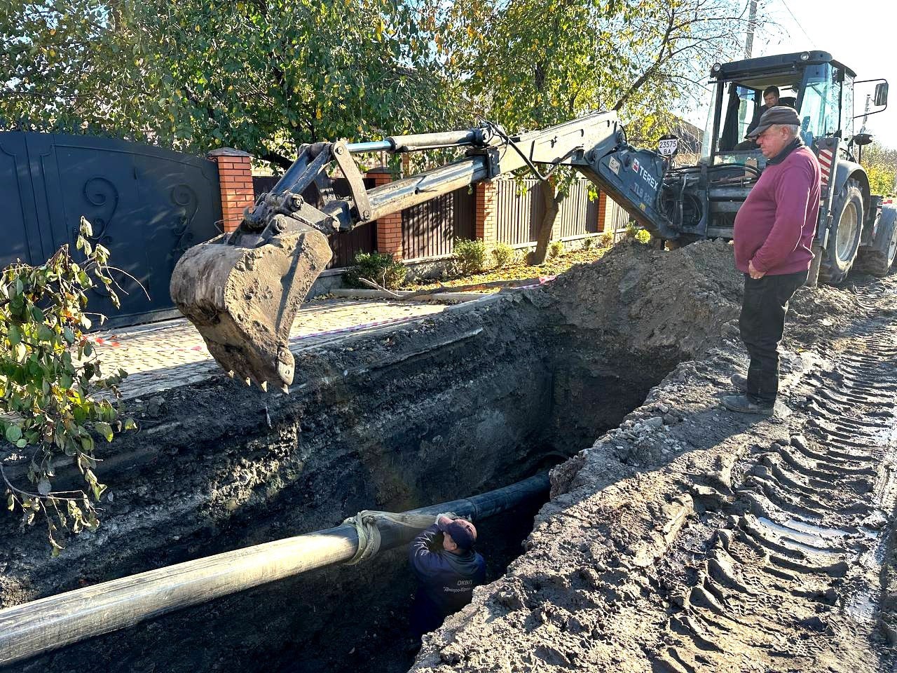 Водоканал Кропивницького проклав майже 700 метрів нових трубопроводів