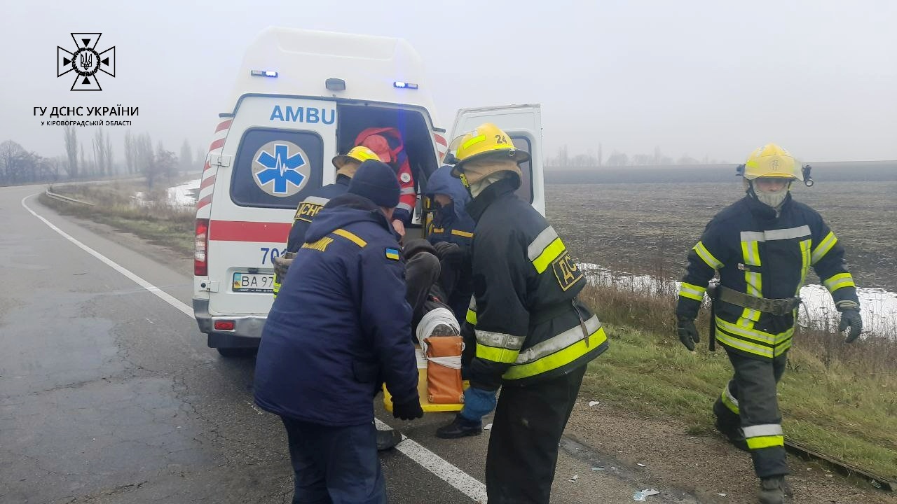 На Кіровоградщині в ДТП постраждали люди