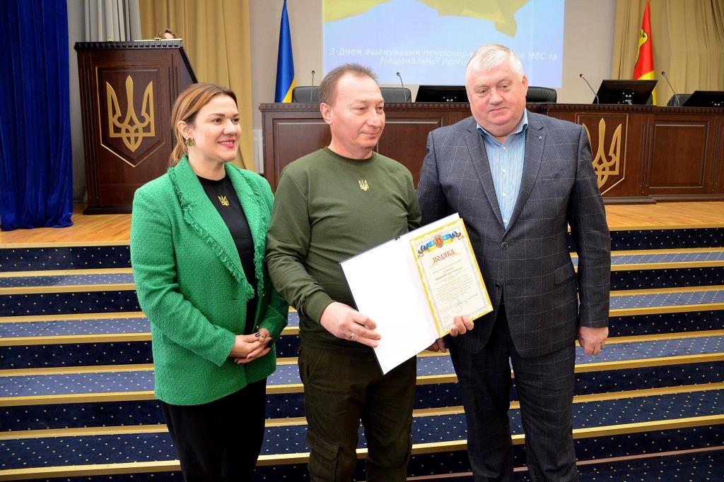 У Кропивницькому вшанували ветеранiв та пенсiонерiв органiв внутрiшнiх справ
