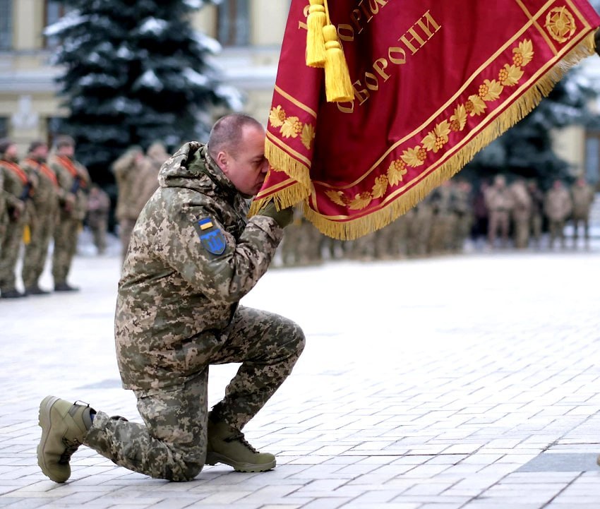 Голова Кіровоградської облради Юрій Дрозд привітав військовослужбовців 121-ї окремої бригади ТрО з річницею створення підрозділу