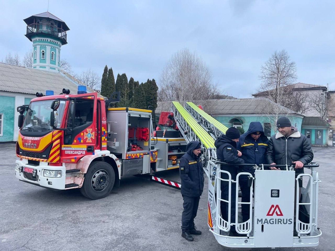 Чергову автодрабину від Magirus отримав підрозділ ДСНС у Кіровоградській області
