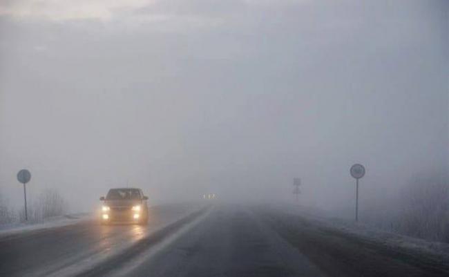 На дорогах Кіровоградщини прогнозують затяжний туман