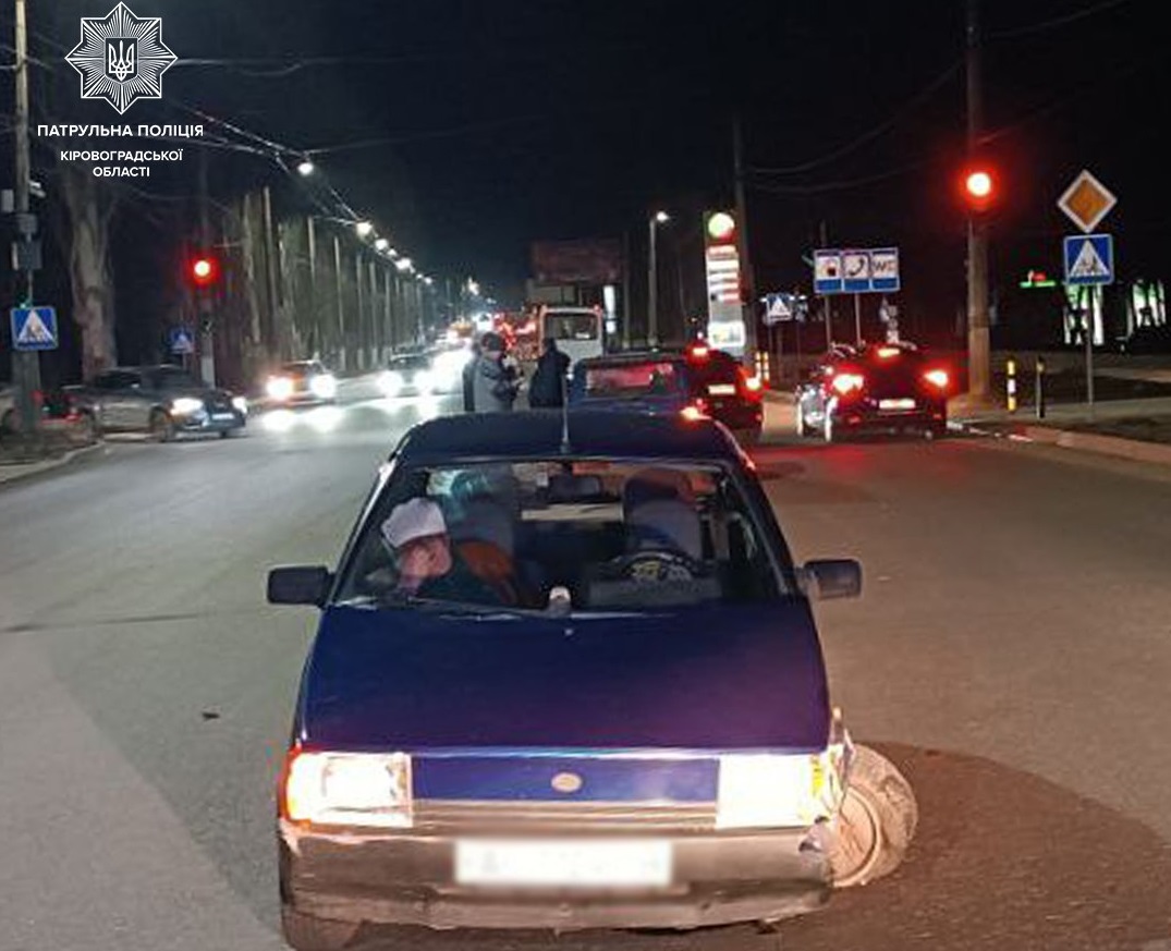 У Кропивницькому водій ЗАЗ  спричинив ДТП