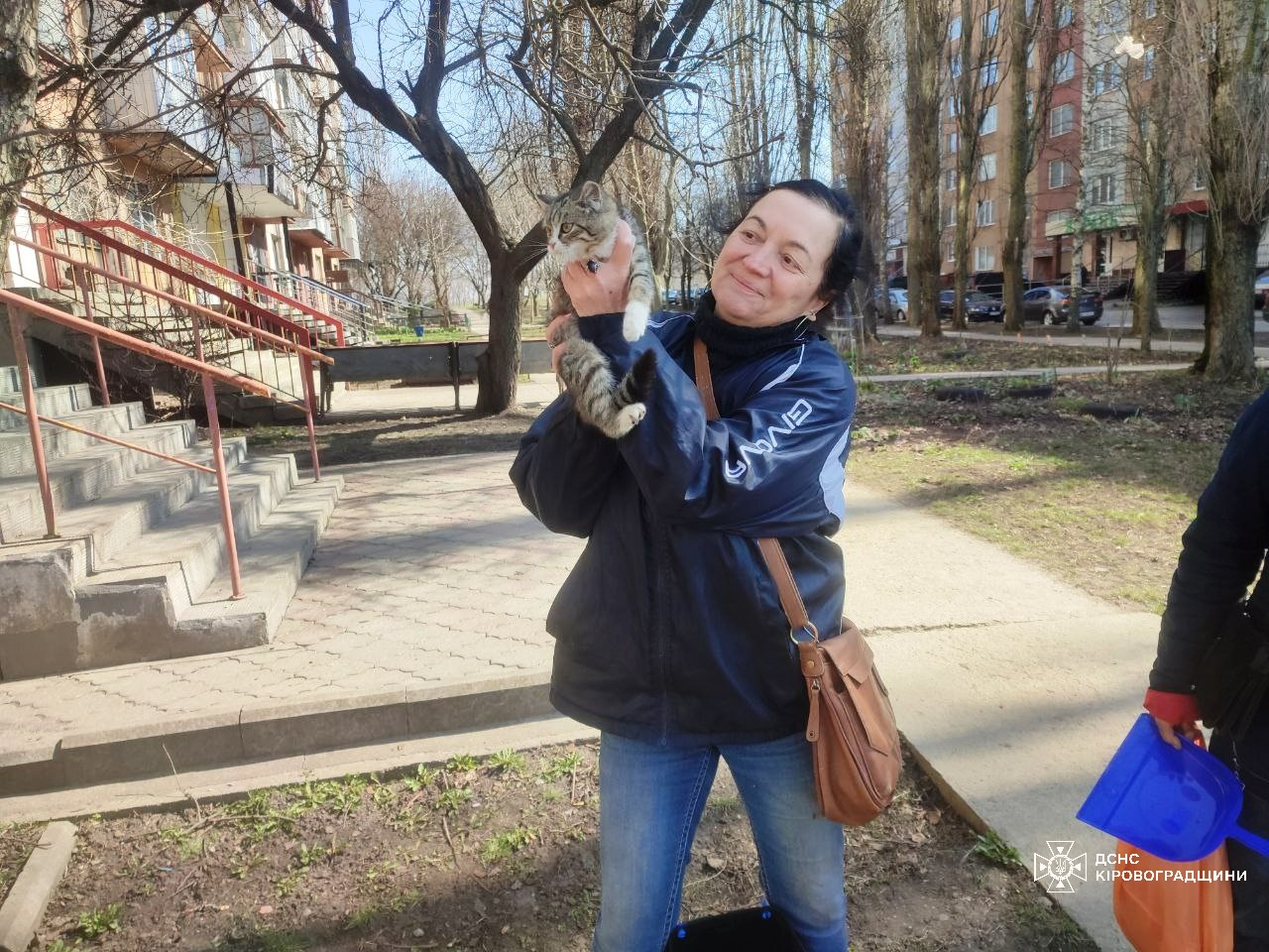 Рятувальники Кіровоградщини визволили кота з біди