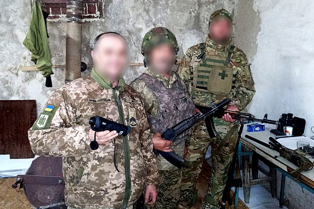 Бійцям з Кіровоградщини передали тепловізор