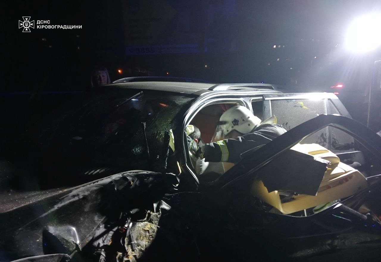 У Кропивницькому внаслідок ДТП постраждав чоловік