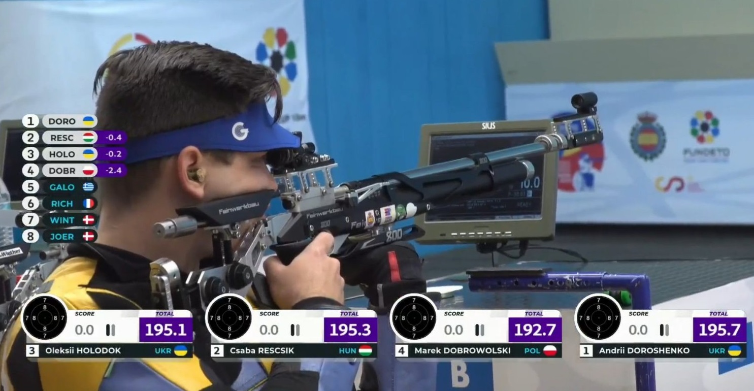 Кропивницький спортсмен став  призером чемпіонату Європи з парастрільби