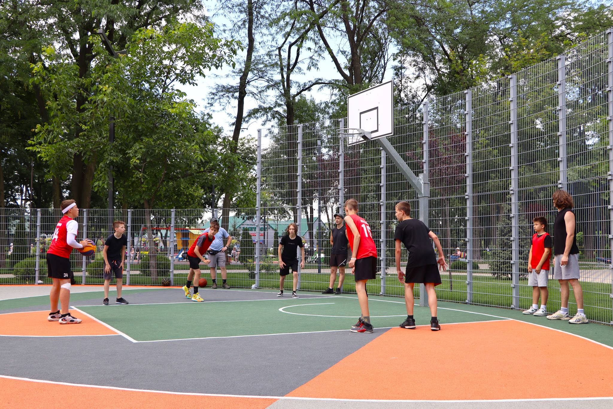 В Олександрії відбувся відкритий турнір з баскетболу