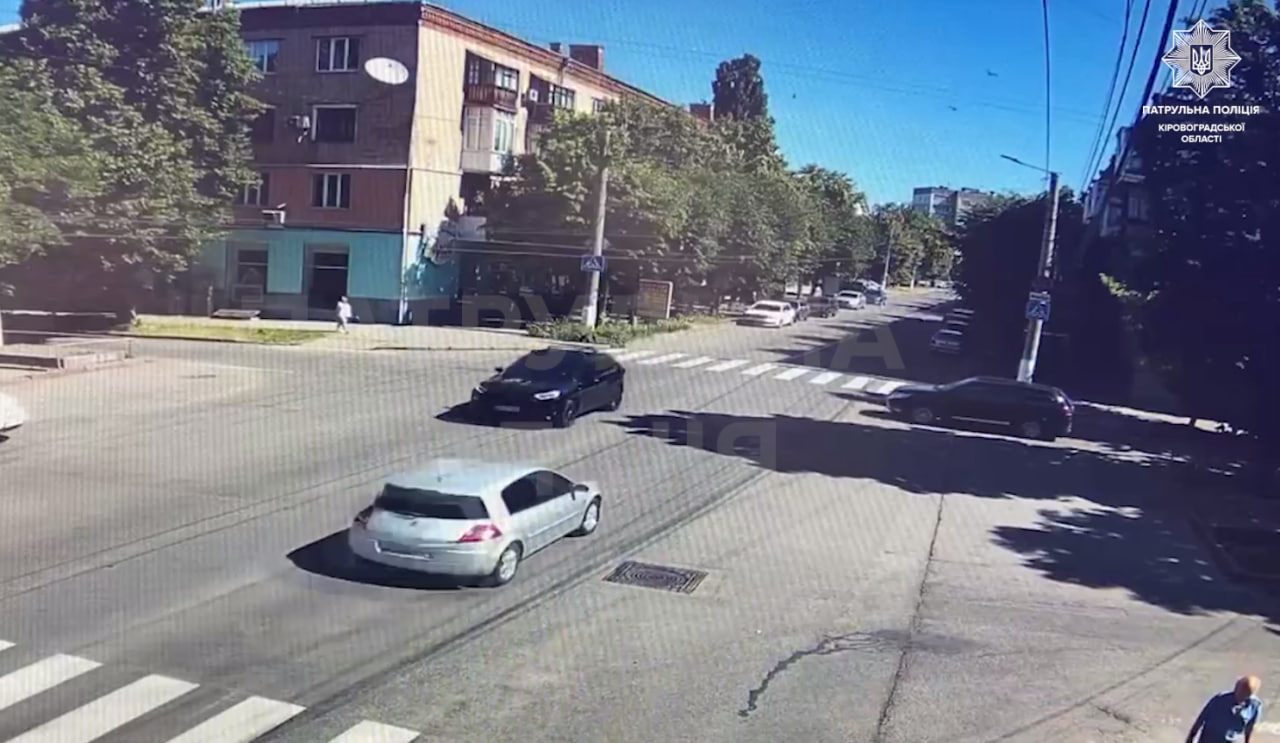 У Кропивницькому водій спричинив ДТП на перехресті