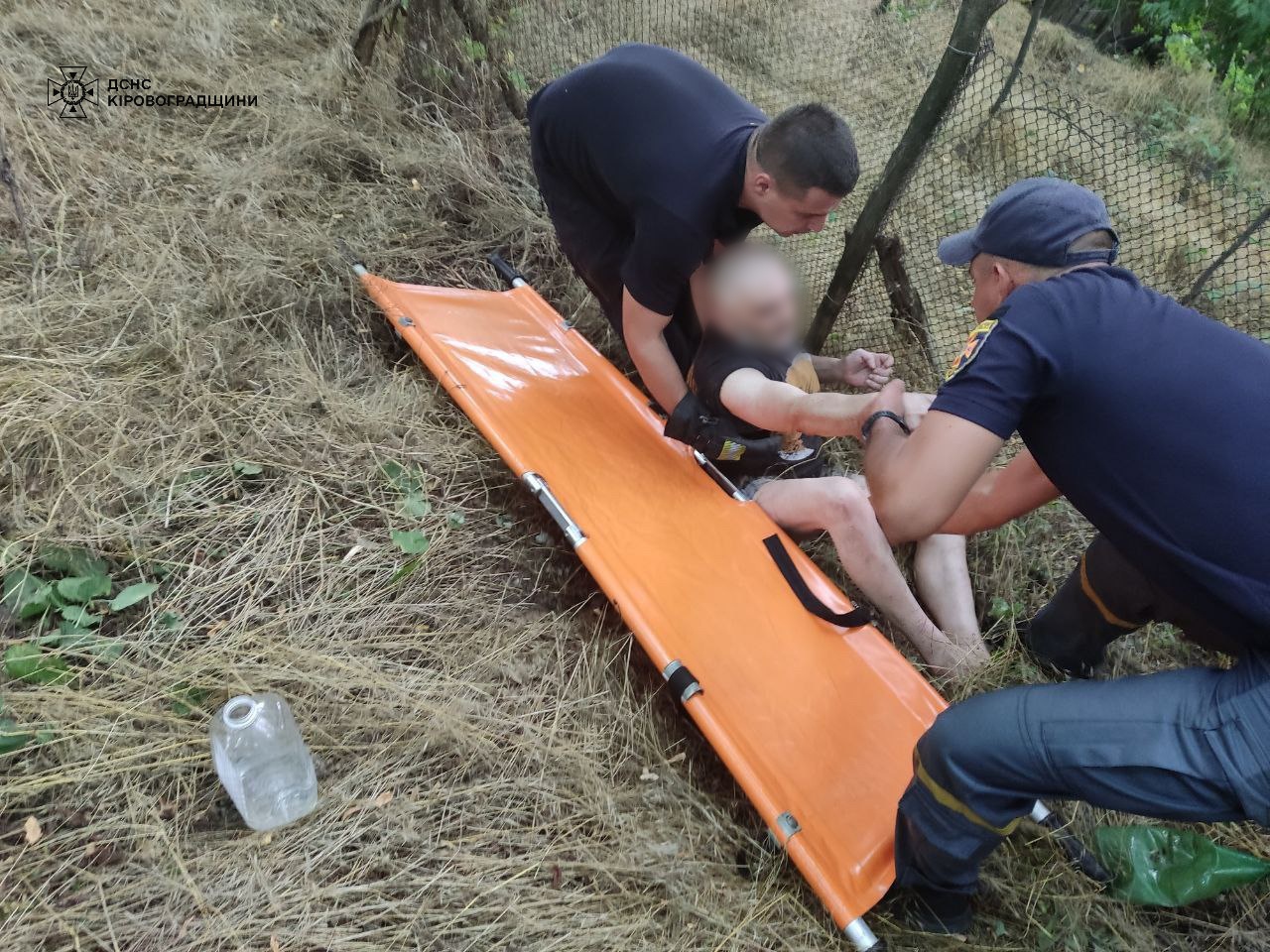 На Кіровоградщині чоловік потрапив у халепу