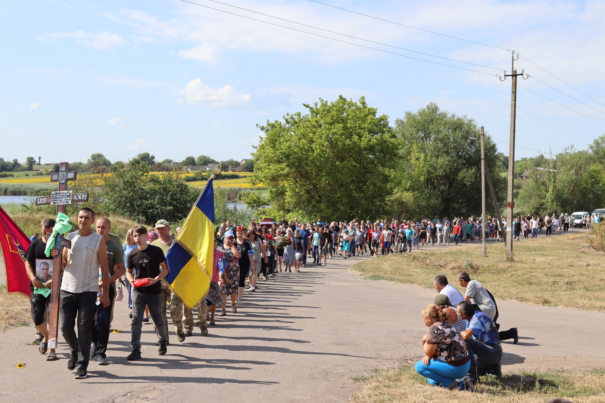 На Кiровоградщинi провели у засвiти загиблого воїна