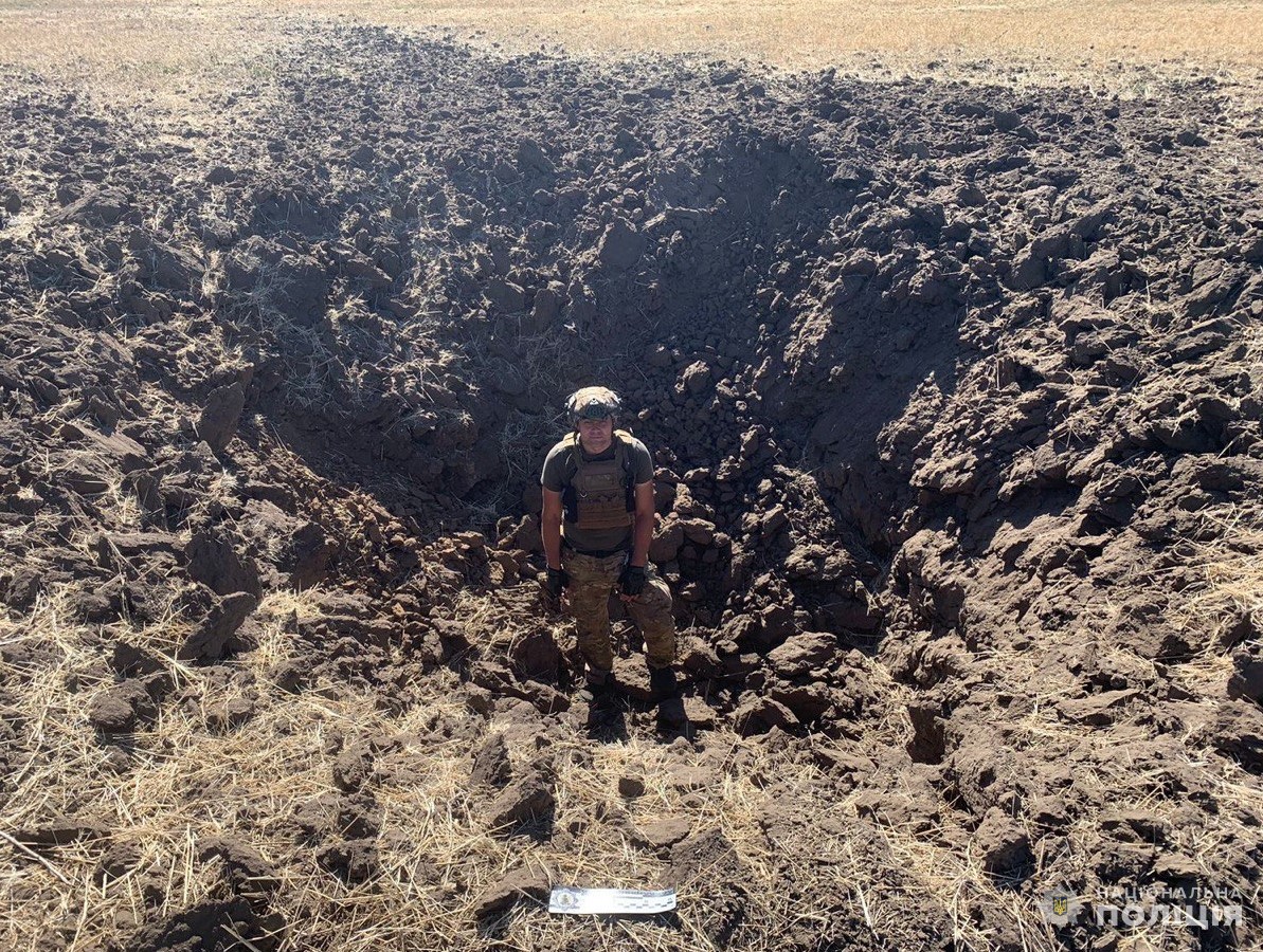 Бойову частину ворожої ракети знищили вибухотехнiки Кiровоградщини
