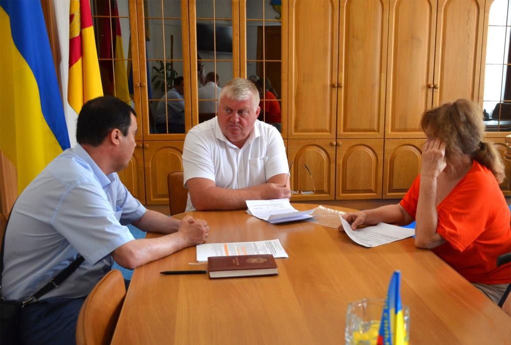 Голова Кіровоградської обласної ради Юрій Дрозд провів особистий прийом громадян